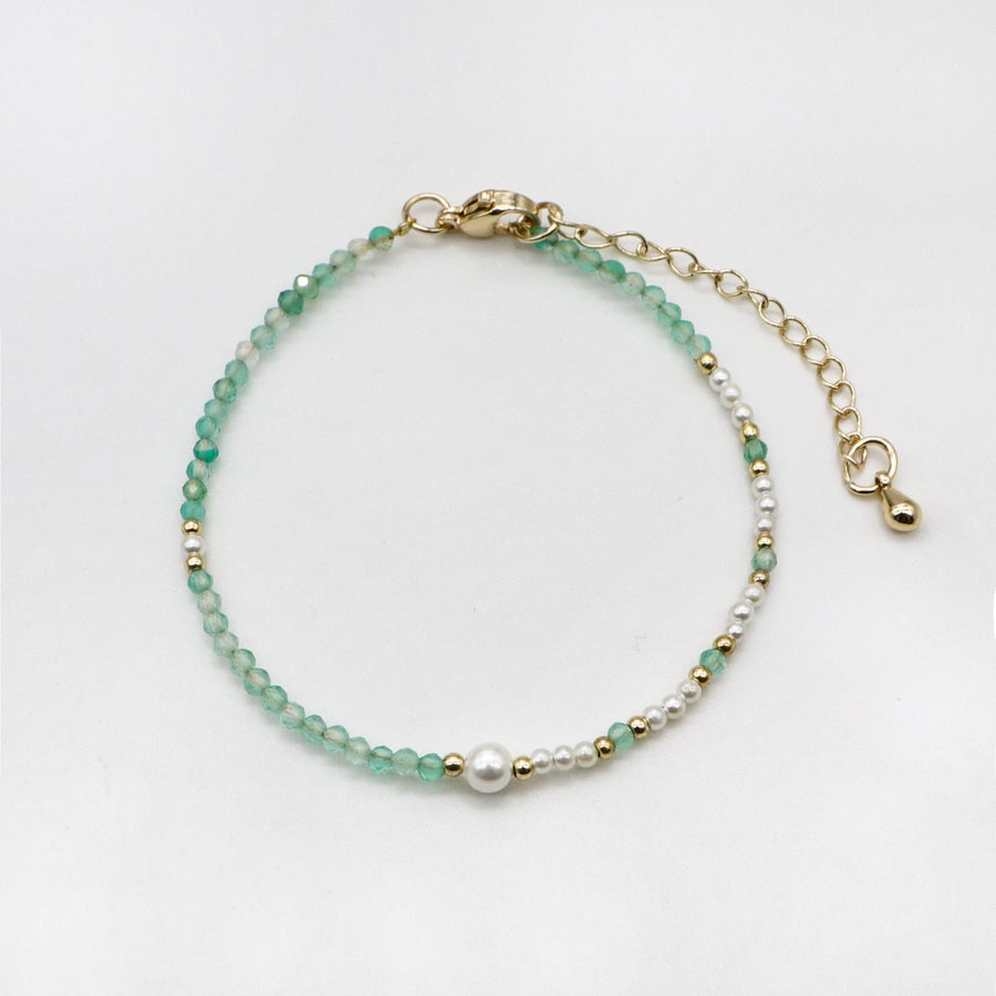 Bohemian Style Mix Stone Bracelet Set