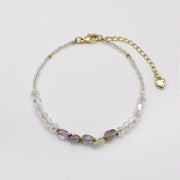 Vintage Style Irregular Stone Bracelet Set