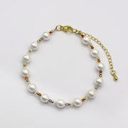 Vintage Style Irregular Stone Bracelet Set