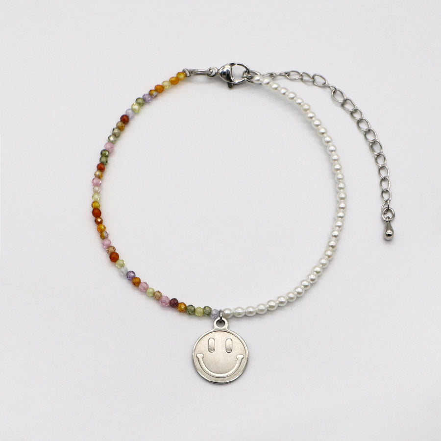 Vintage Style Irregular Stone Bracelet Set