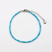 Lucky Elephant Bracelet Made with Multicolor Natural Stones [B168]