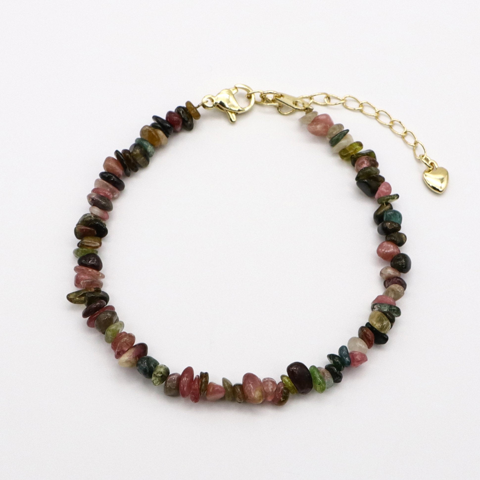 Bohemian Style Tourmaline Woven Bracelet Set