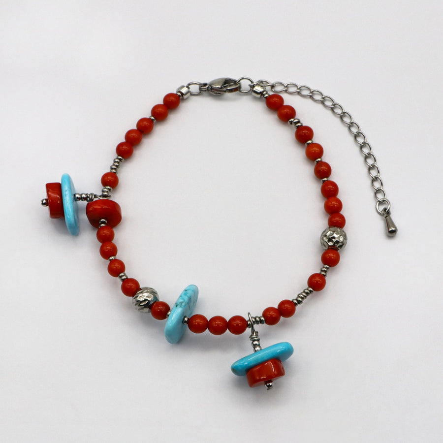 Tropical Colorful Beaded Bracelet Set [B198]