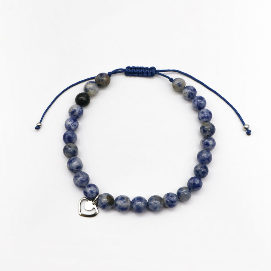 Simple Style Tiger eye And Red Stone Bracelet Set [B106]