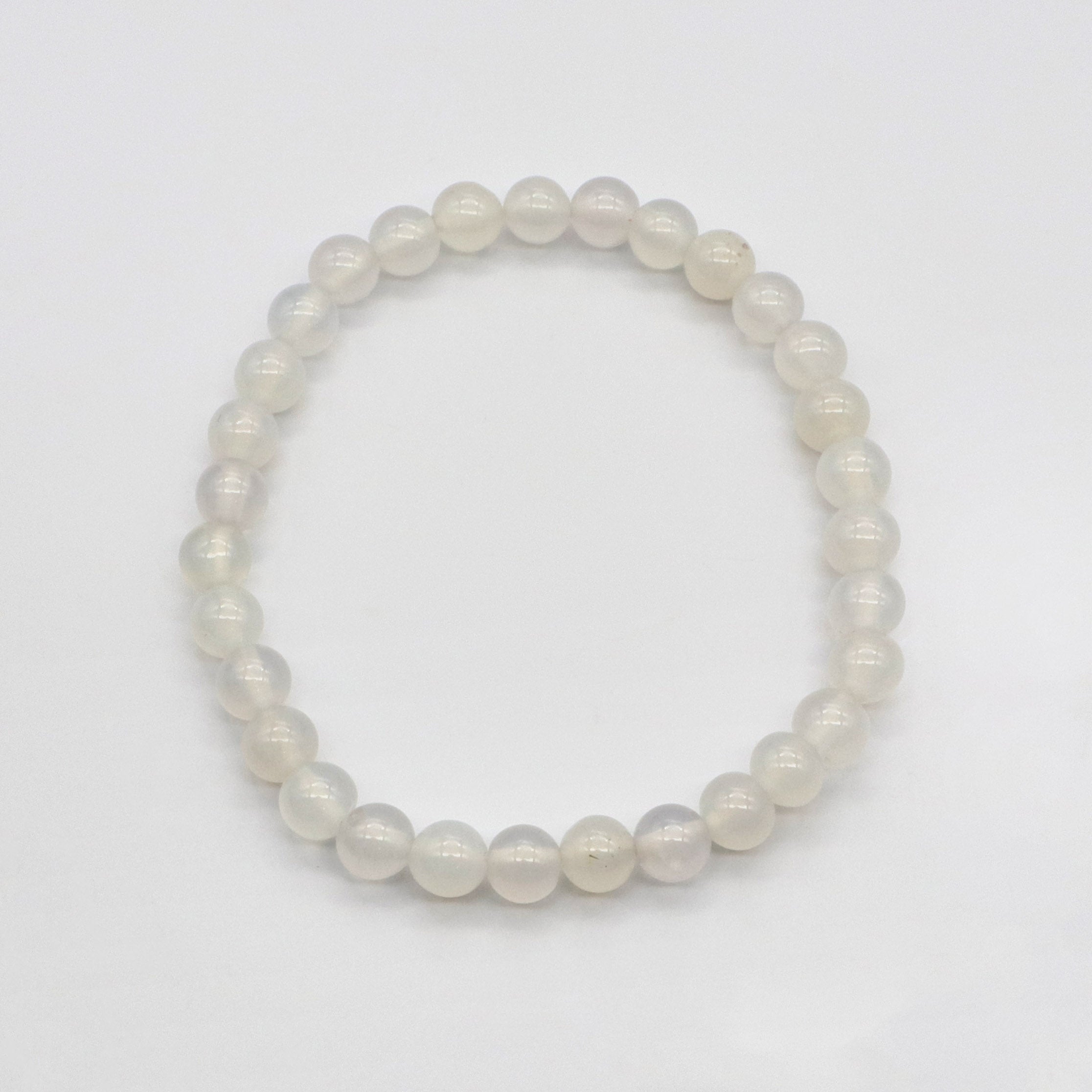 Simple Style Agate Bracelet Set