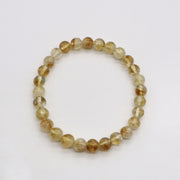 Simple Style Yellow Citrine Bracelet