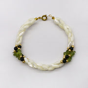 Ocean Colletion Mother of Pearl  Beads and Natural Stone Mix Bracelet Set [B123]