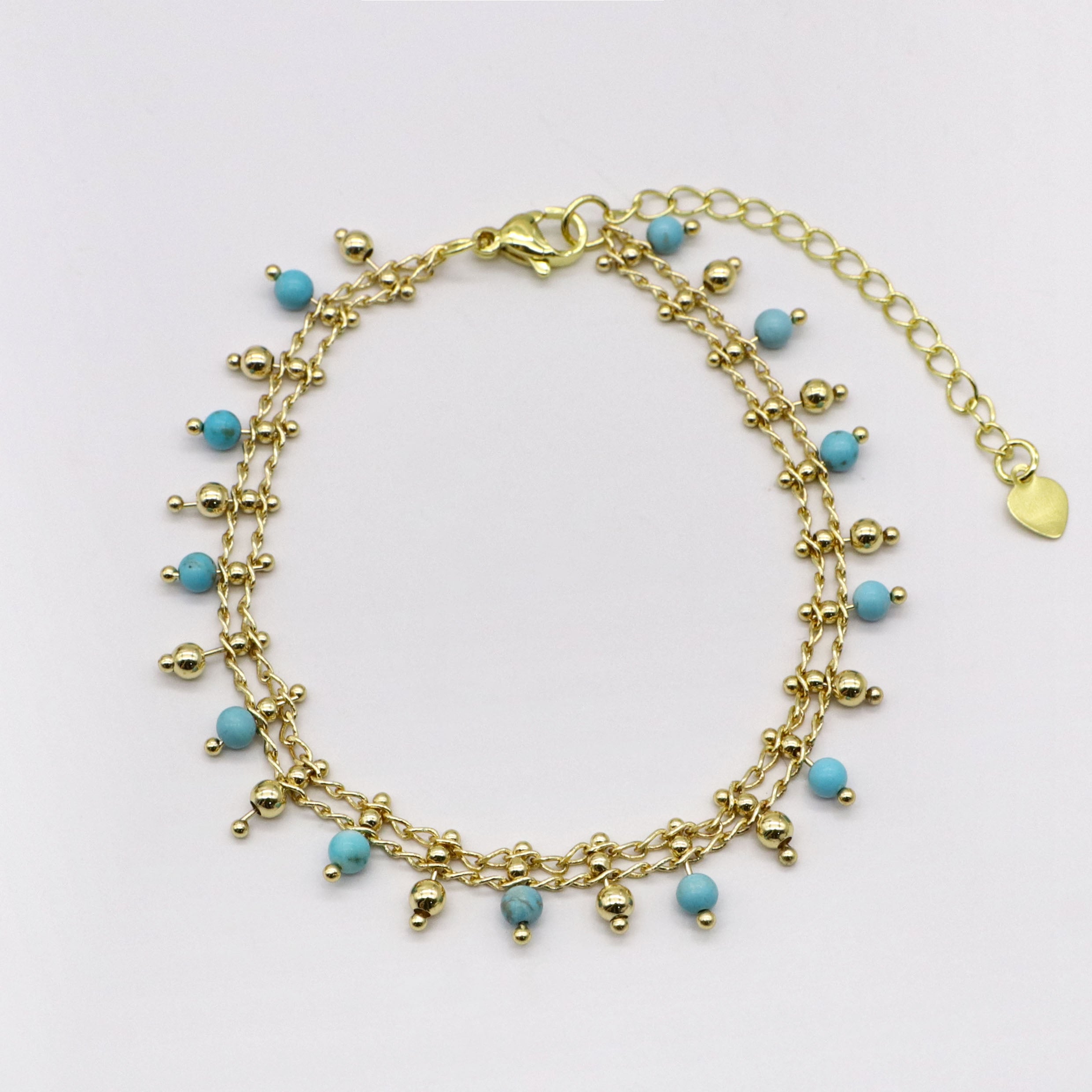 Blue Enchantment Turquoise Bracelet  [B159]
