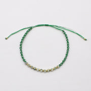 Boho Multicolor Natural Stone Layered Colorful Braided Bracelets [B134]