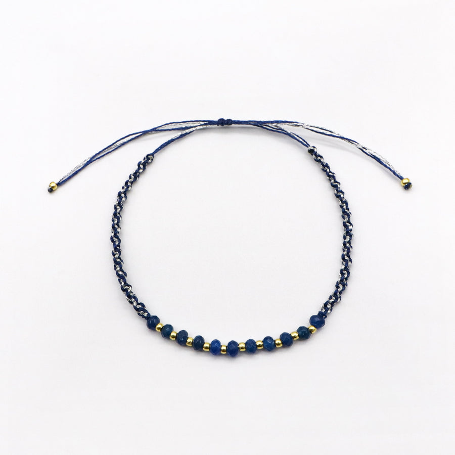 Boho Multicolor Natural Stone Layered Colorful Braided Bracelets [B134]