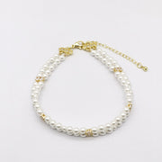 Elegant  High Quality Glass Imitation Pearl Bracelet [B148]