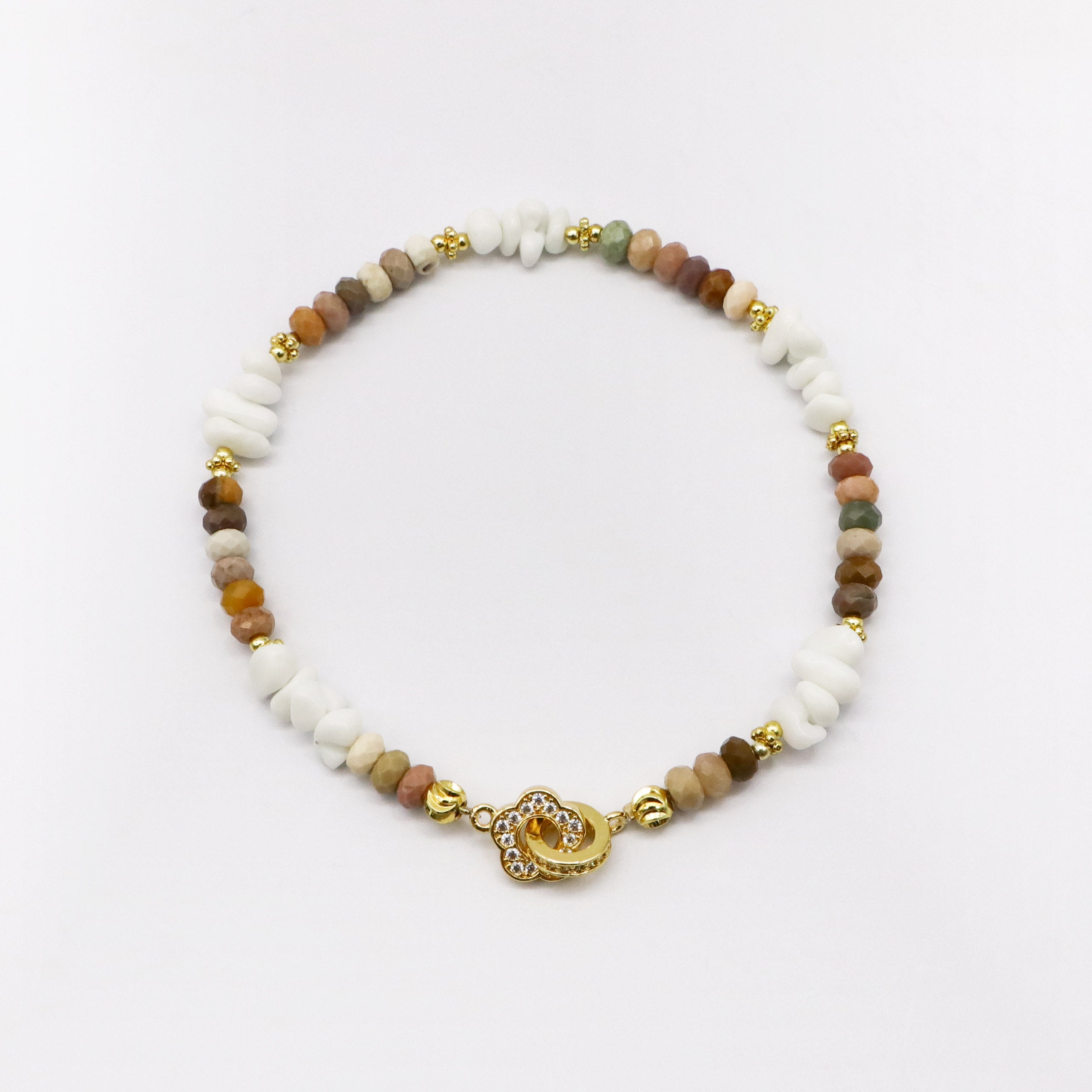 Alxa Abacus Beads Bracelet and Ocean Element Bracelet [B161]