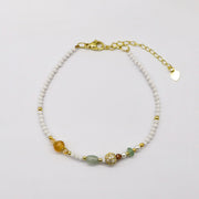 Simple and Fashionable Metal Gemstone Bracelet [B169]