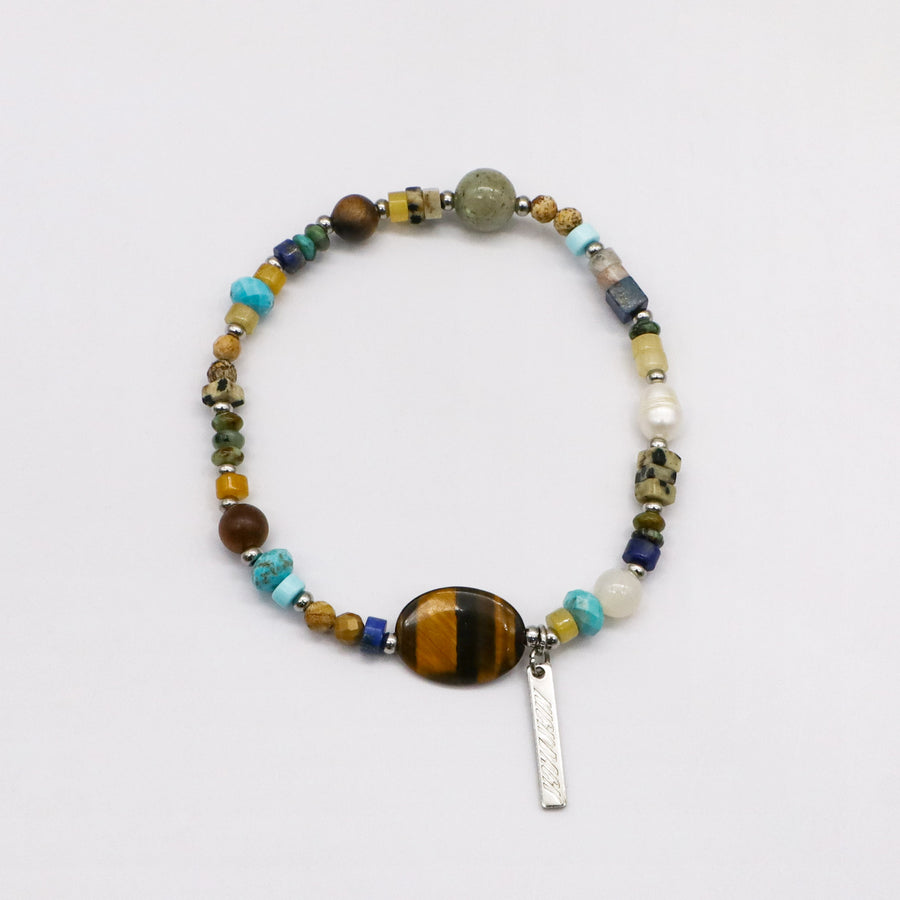 Multicolor Gemstone Bracelet Sets [B187]