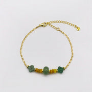 Cool Green Aventurine Bracelet  [B176]