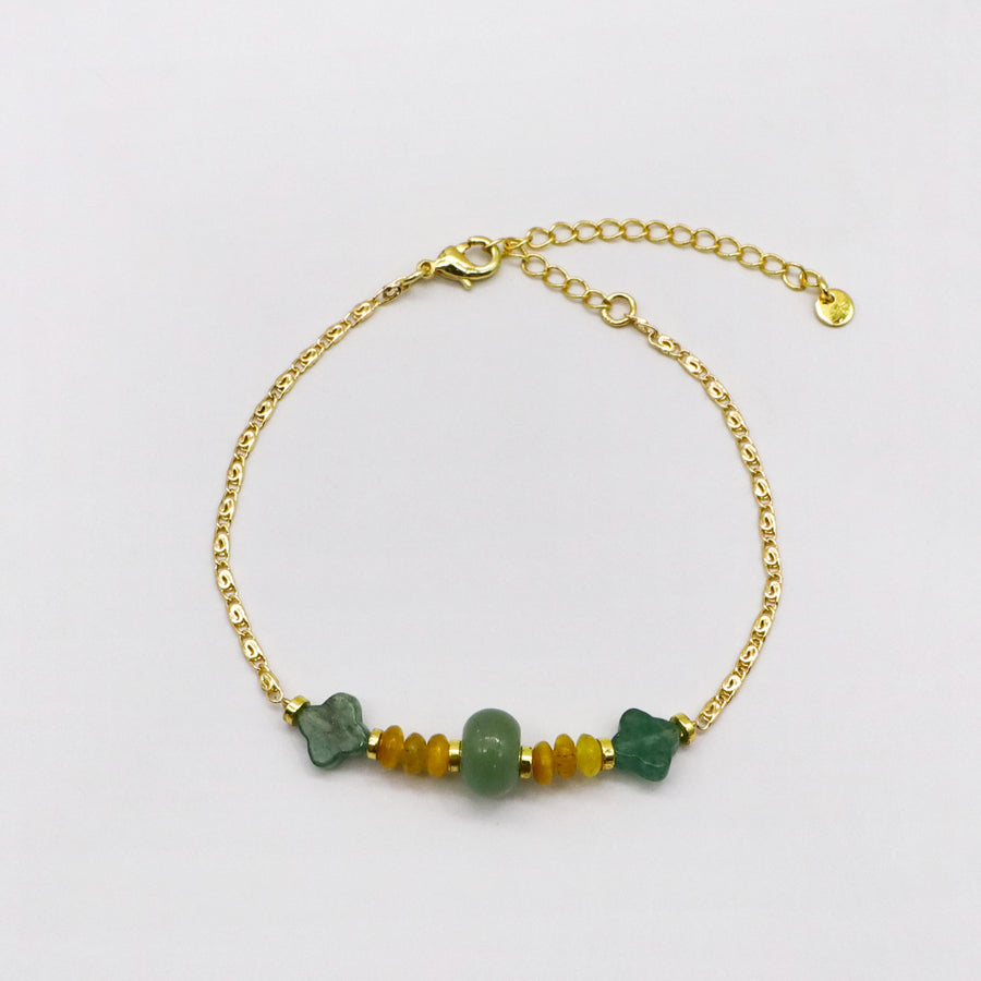 Cool Green Aventurine Bracelet  [B176]