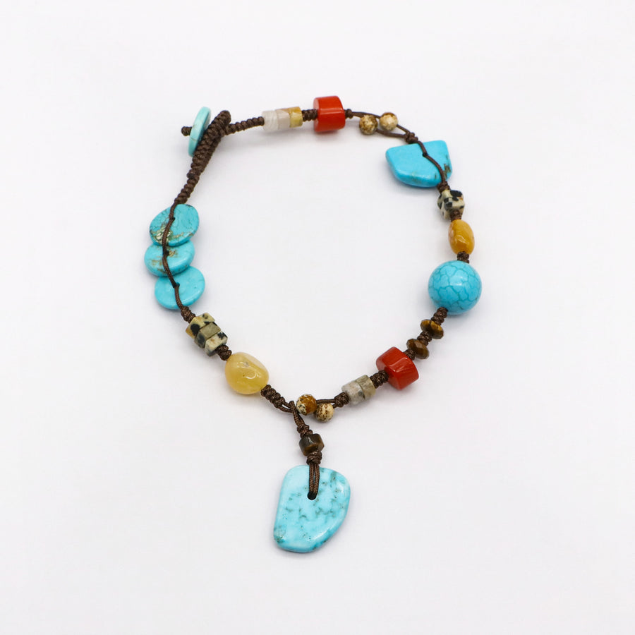 Turquoise Greate Meaningful Bracelet [B182]