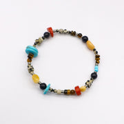 Elastic Natural Stone Bead Bracelet [B183]