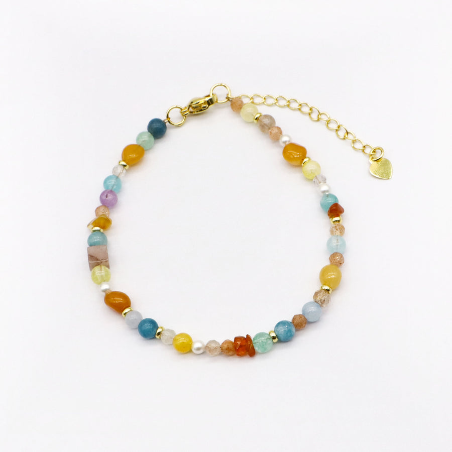Boho Multicolor Stone Bracelet Set [B184]