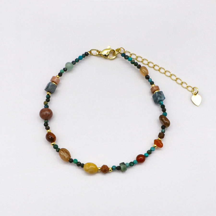 Multicolor Gemstone Bracelet Sets [B187]