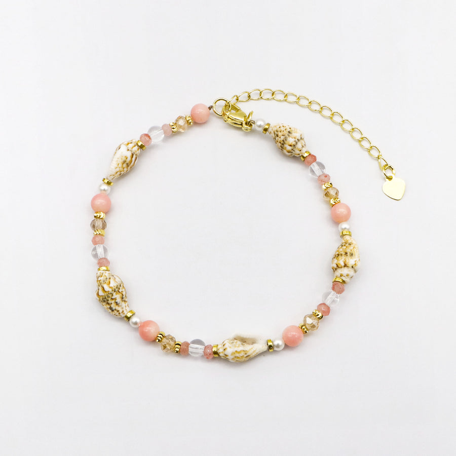 Pink Colour Dreamy Girl Combination Bracelet [B200]