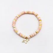 Pink Colour Dreamy Girl Combination Bracelet [B200]