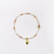 Minimalist Pink Beaded Bracelet  [B201]