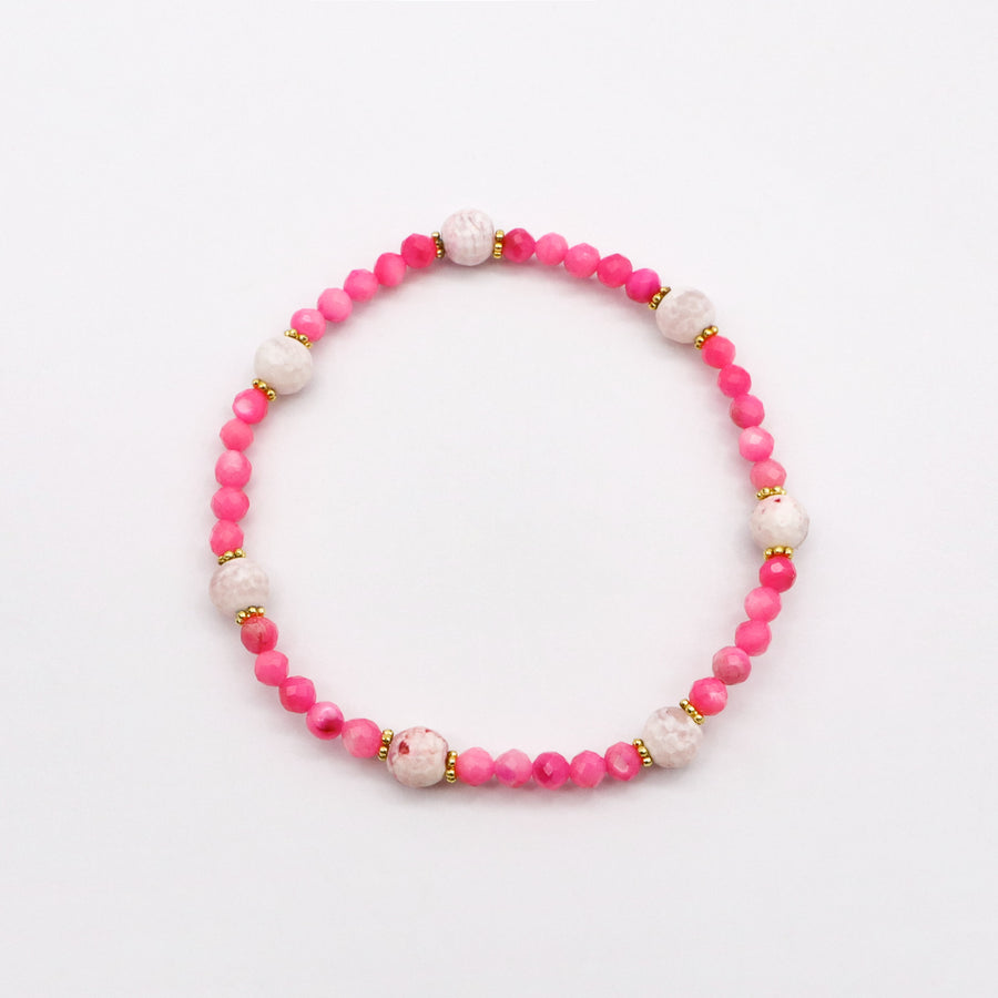 Classic Vibrancy Beaded Bracelet  [B203]