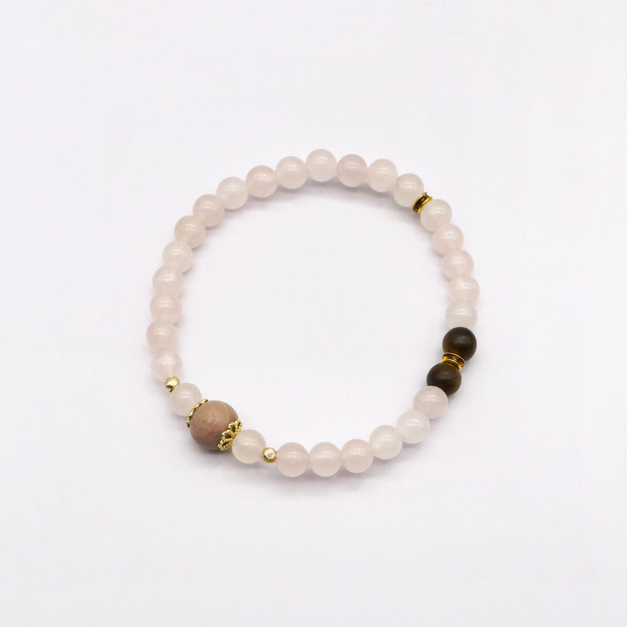 Minimalist Pink Stone  Bracelet [B206]