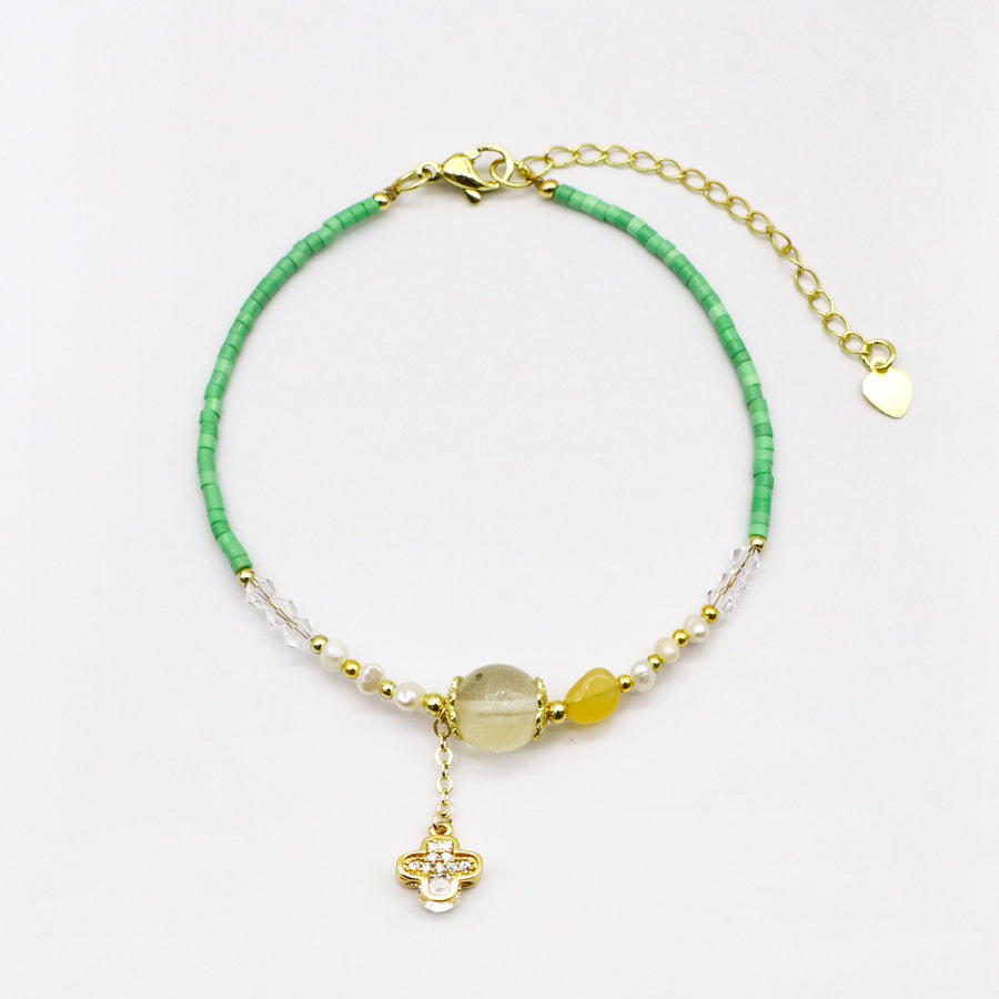 Girls Natural Stone Bracelet with Youthful Energy [B216]