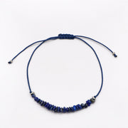 Turquoise and Lapis Labradorite Chips Bracelet [B228]