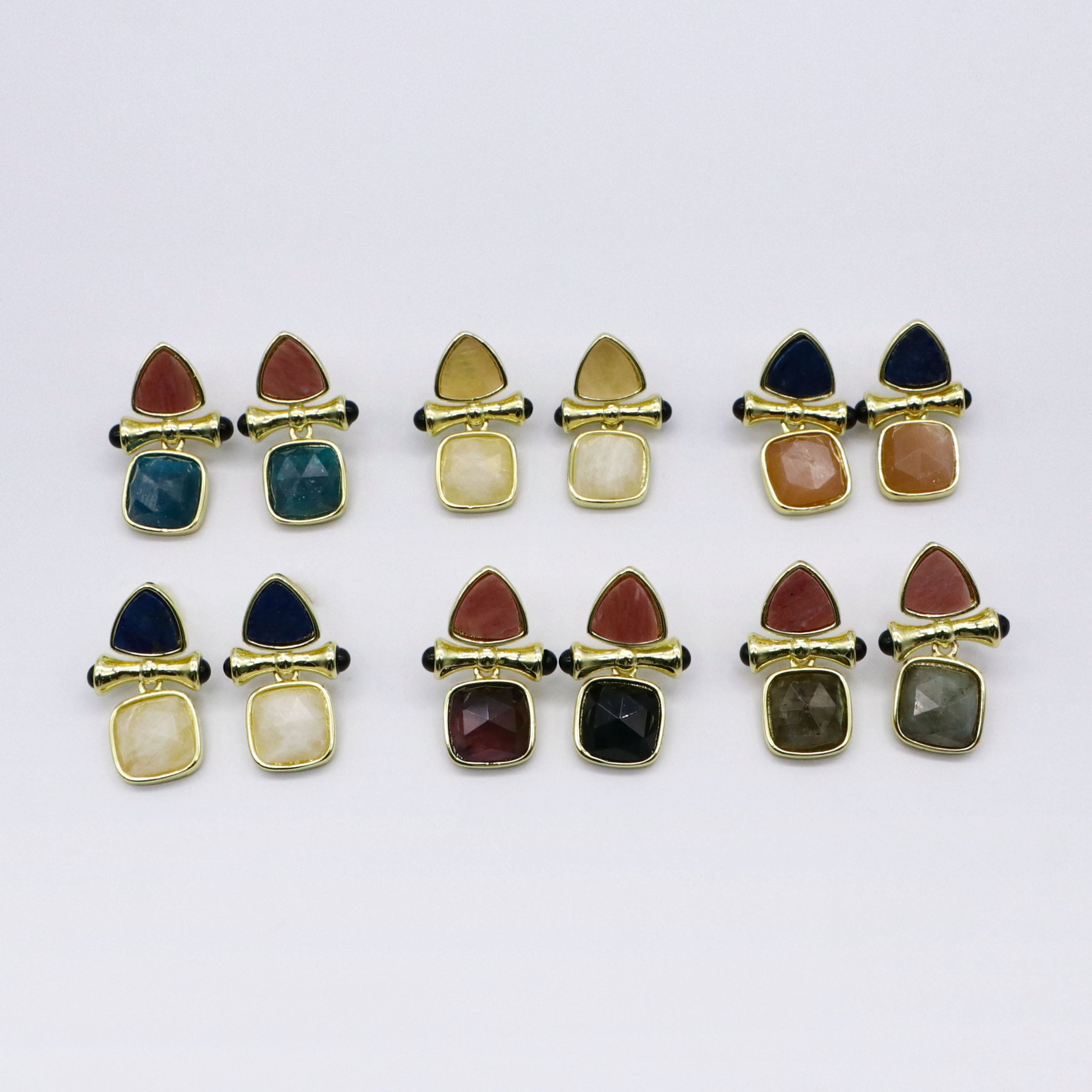 New Classic Fashion Natural Stone Earring