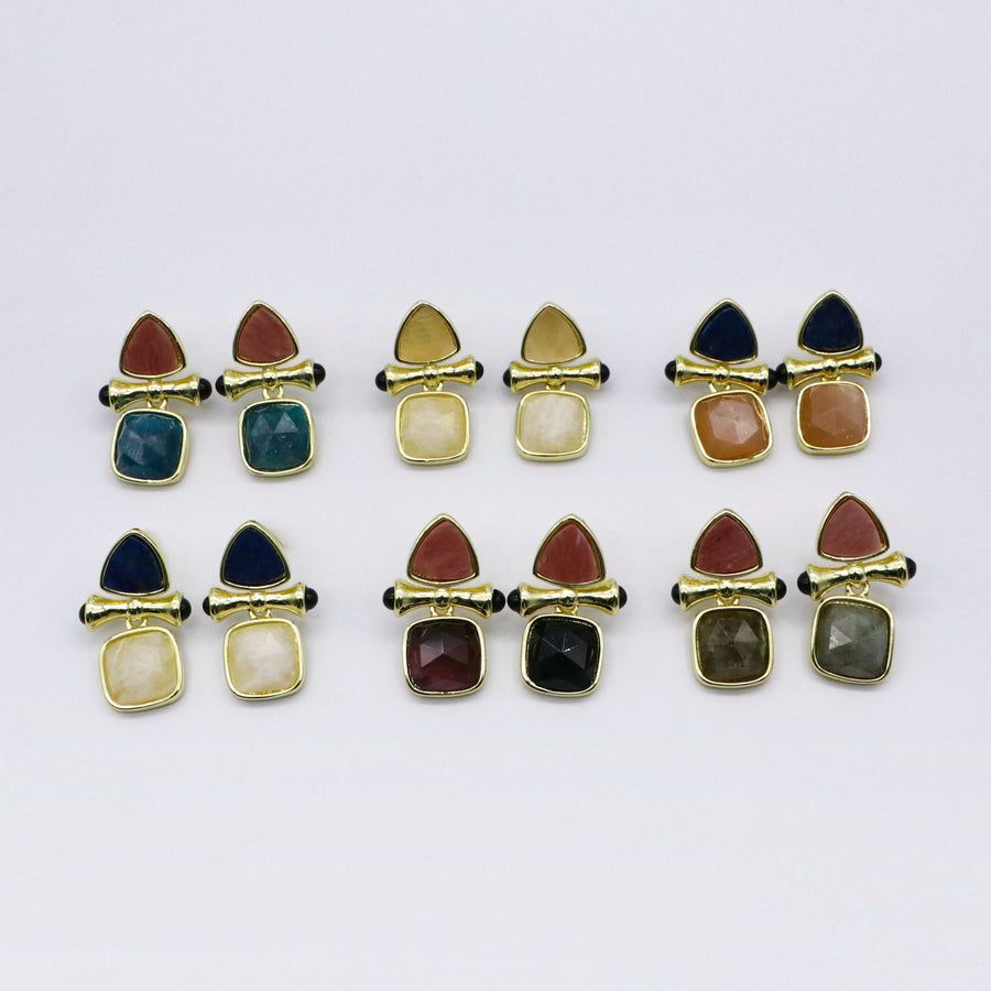 New Classic Fashion Natural Stone Earring