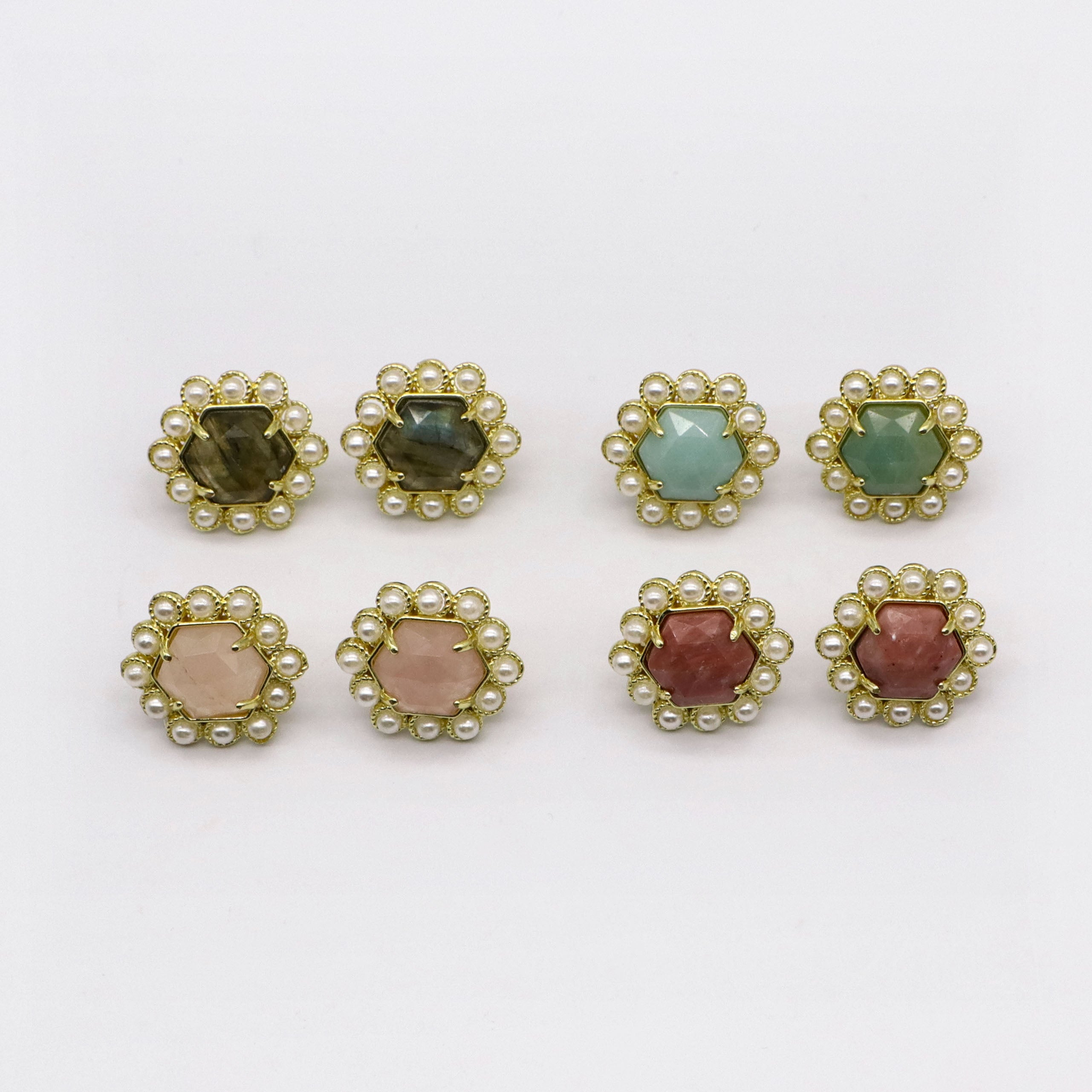 Exquisite Retro Fashion Natural Stone Earring