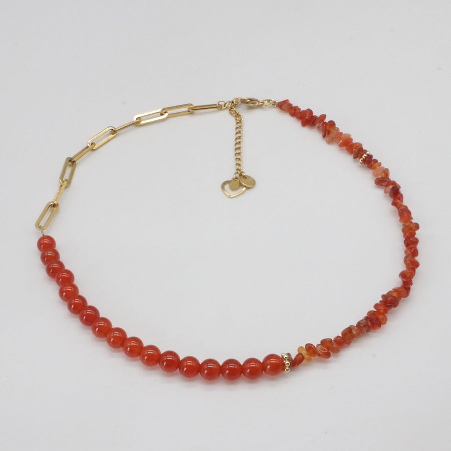 Nice Natural Beads Special collision Design Choker