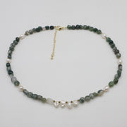 Nice Irregular Stone Beads Necklace