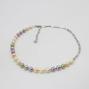 Nice Shell Pearl Beads Inverse Style Design Choker