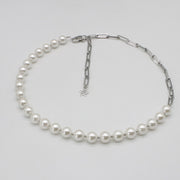 Nice Shell Pearl Beads Inverse Style Design Choker