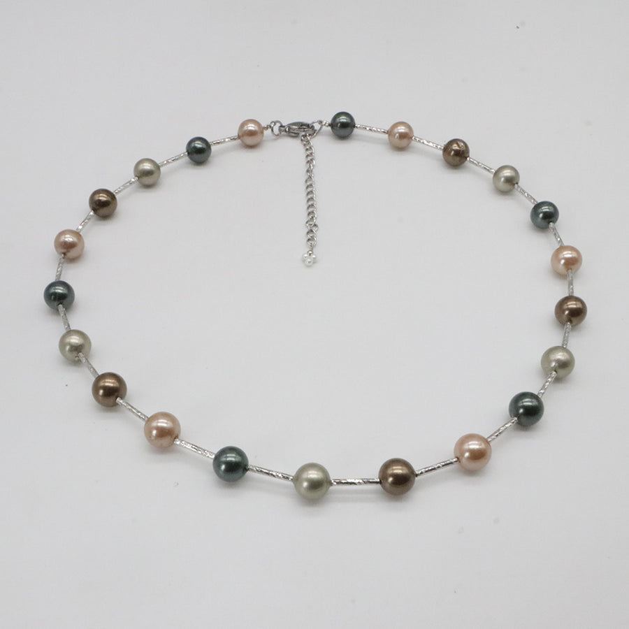 Nice Shell Pearl Beads Necklace