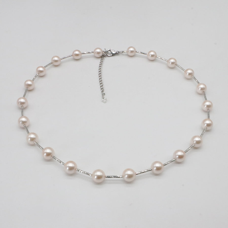 Nice Shell Pearl Beads Necklace