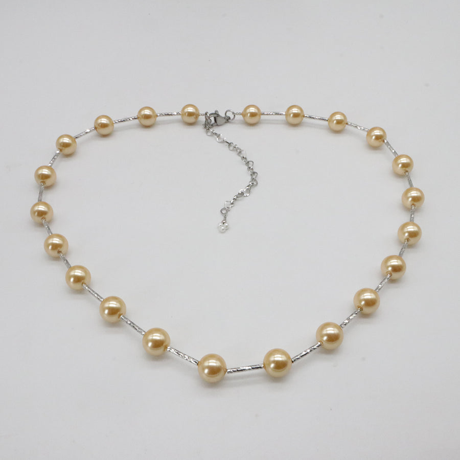 Nice Shell Pearl Beads Necklace