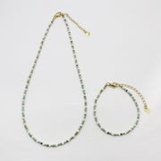 Nice Spring Summer Seazon Style Necklace & Bracelet Set