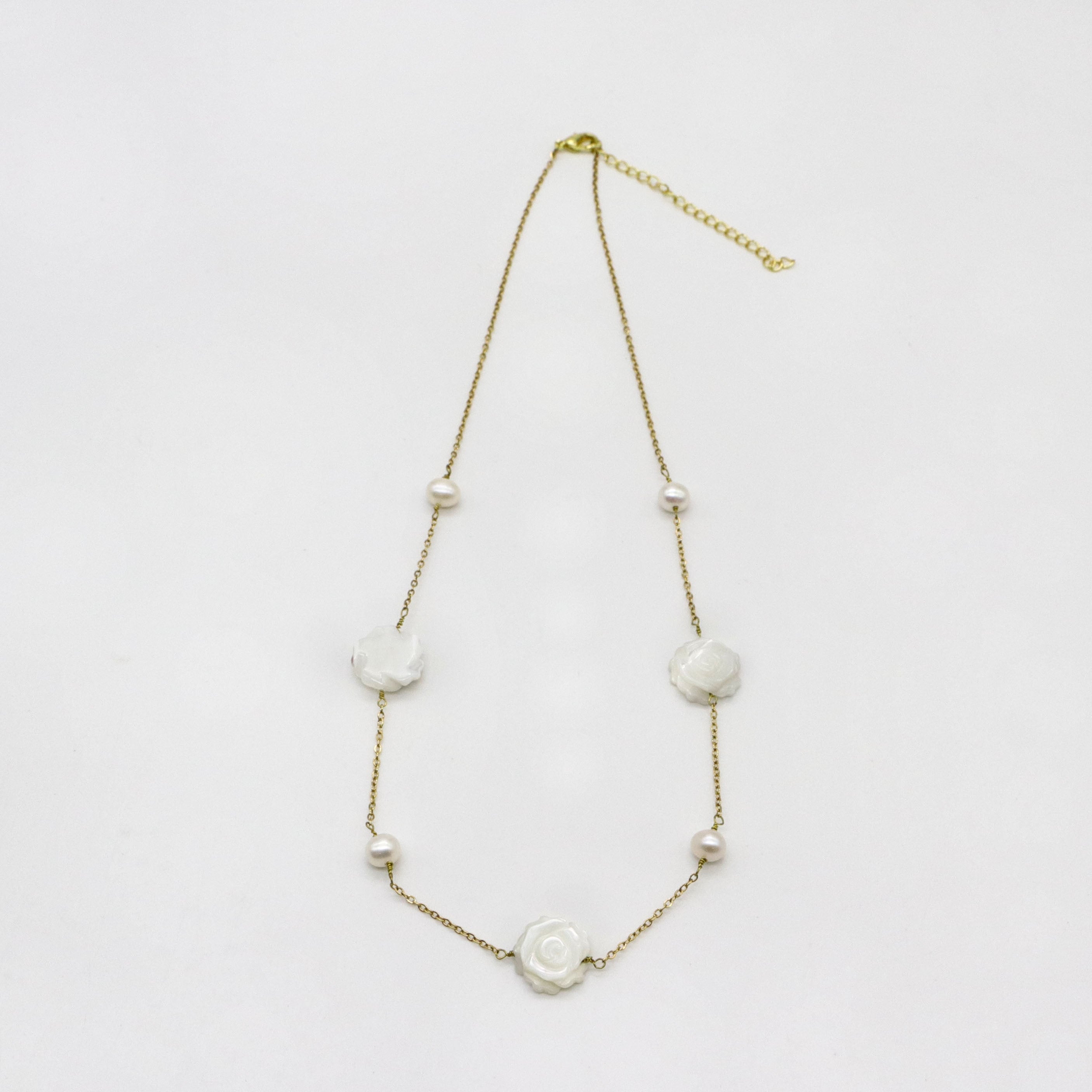 Simple And Elegant Style 5-6mm Pearl Necklace