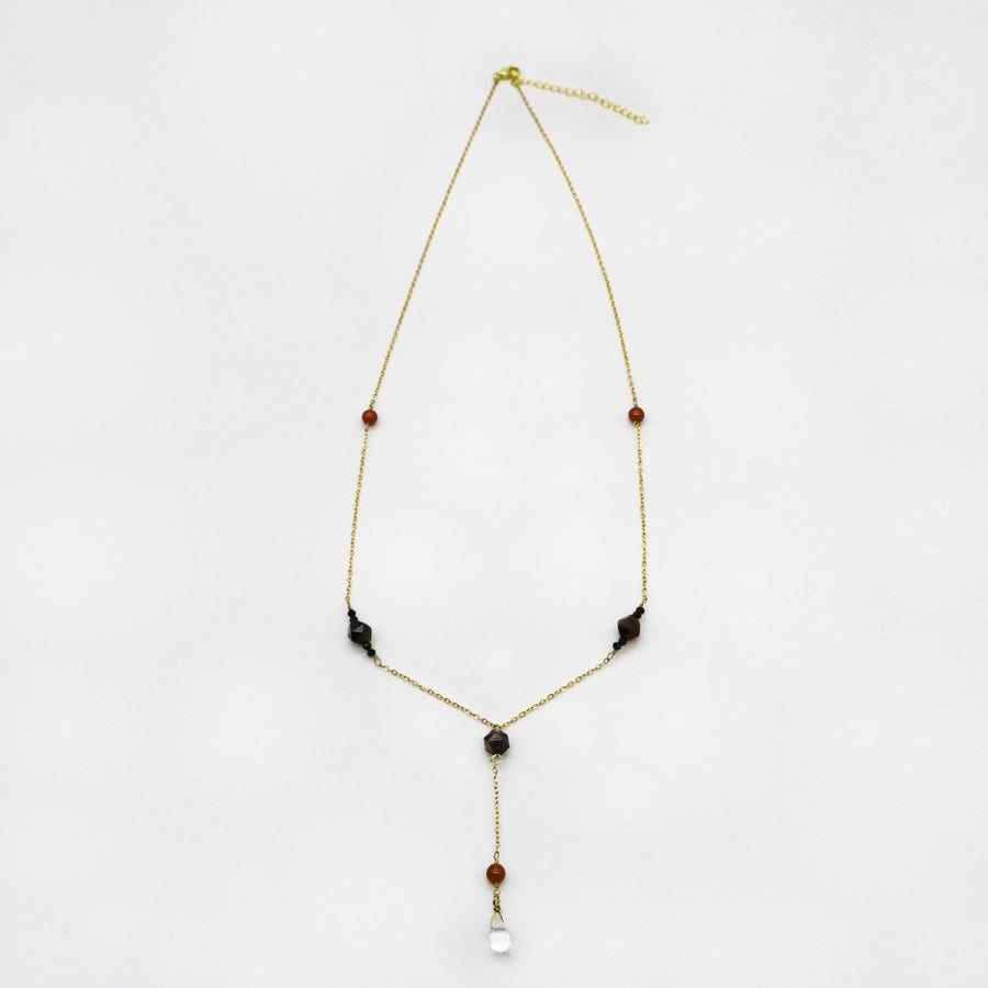 Elegant Style 5.5mm Tiger eye Necklace