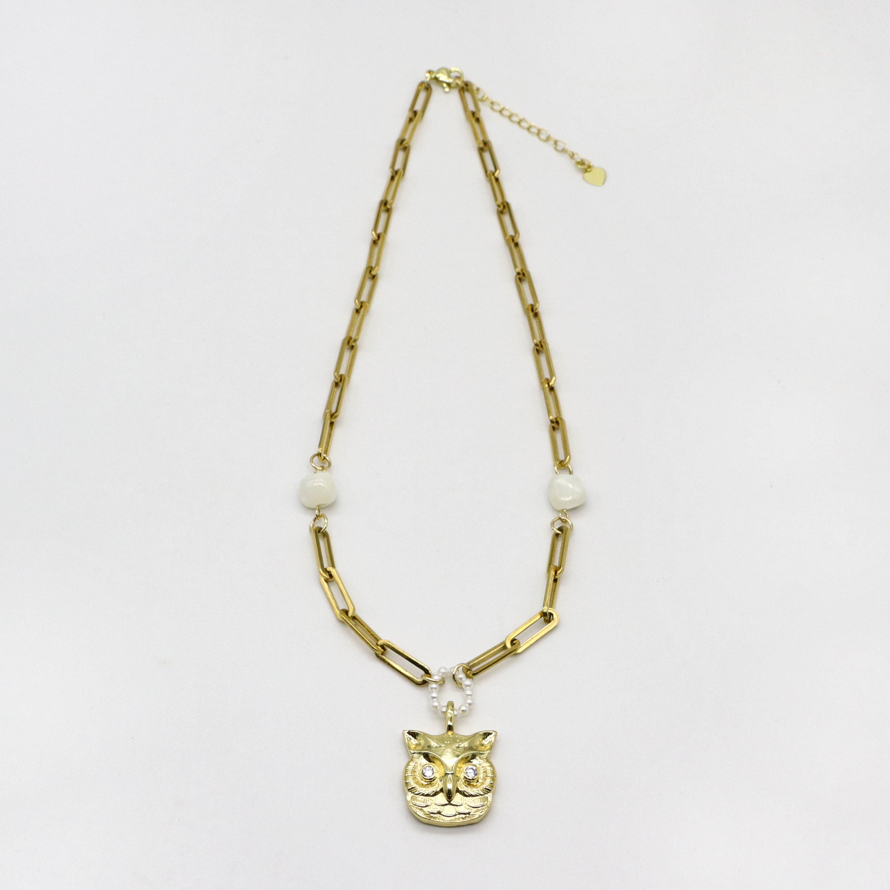 Punk Style 6-8mm Irregular Mop Necklace