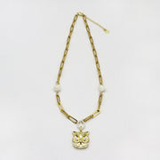 Punk Style 6-8mm Irregular Mop Necklace