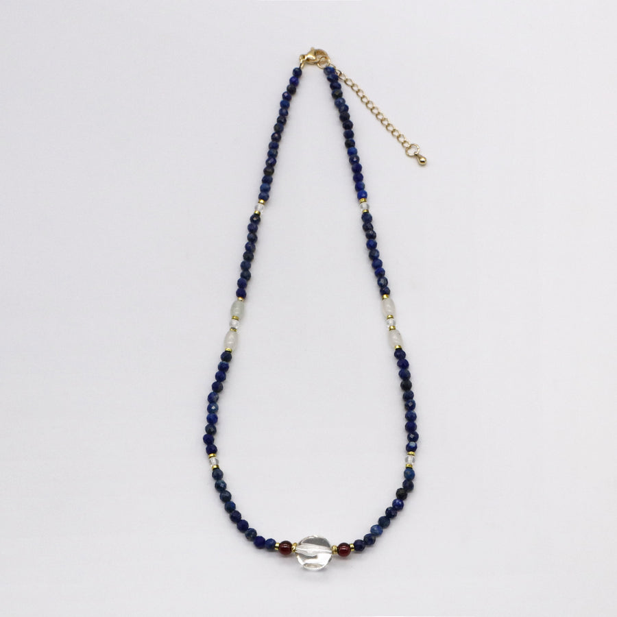 Vintage Fashion Irregular Pearl With Wooden Beads Necklace