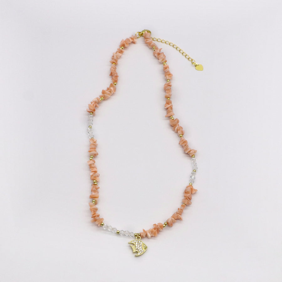 Luxurious Style Natural Coral Necklace