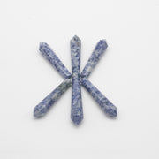 Natural Stone Hexagon Prism Loose Beads