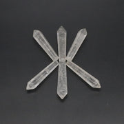 Natural Stone Hexagon Prism Loose Beads